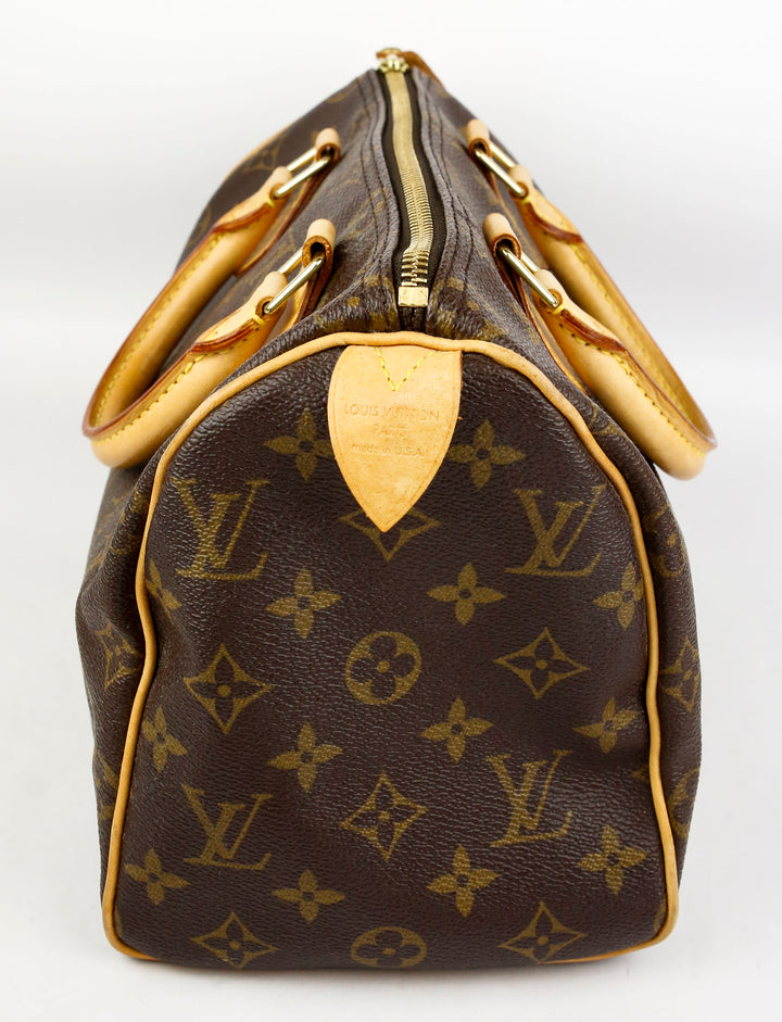 Louis Vuitton Monogram Canvas Speedy 25