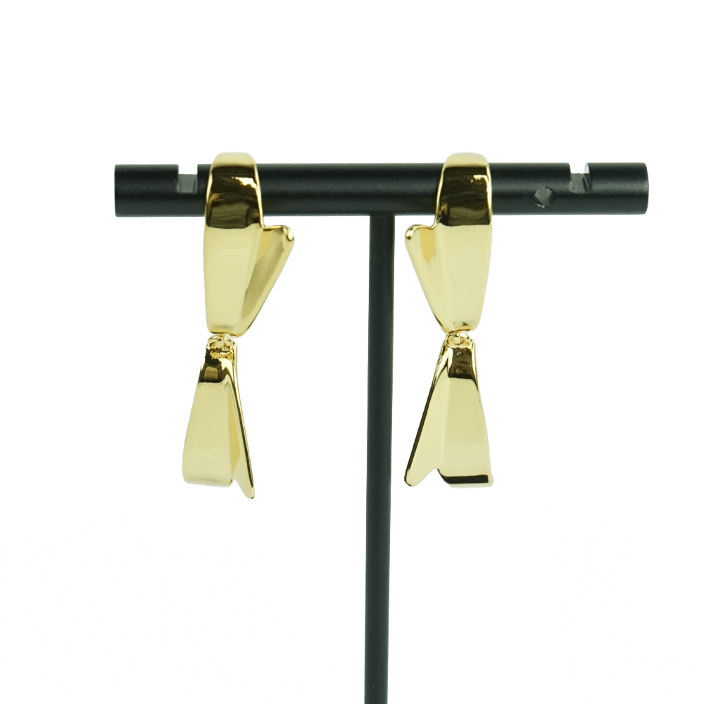 Jenny Bird Vantage Gold Plated Drop Earrings